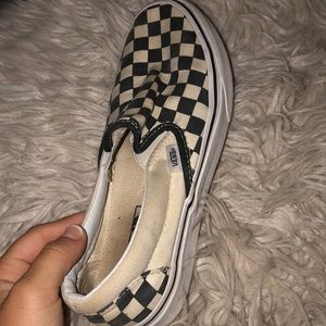 checkered vans